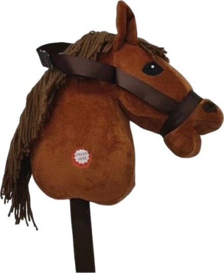 Norimpex Promo Kjepphest Med Lyd 70 cm Med Hode Og Manke Brun Norimpex Promo Kjepphest Med Lyd 70 cm Med Hode Og Manke Brun