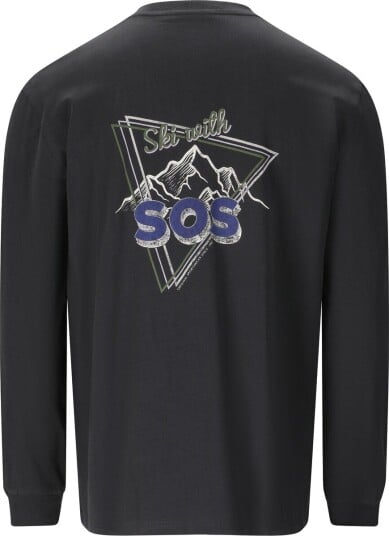 SOS Liftoff Langermet T skjorte Herre Navy 2XL SOS Liftoff Langermet T skjorte Herre Navy 2XL