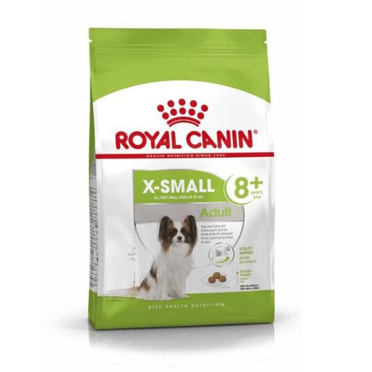 Royal Canin X-small Adult 8+ Tørrfôr til eldre hunder 1,5 kg