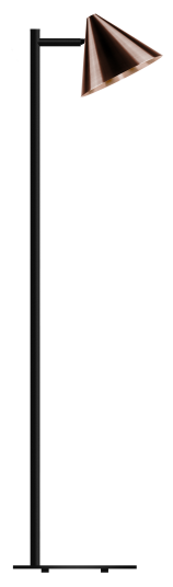 Westal Tratt Micro Standardlampe GU10 uten lyskilde Mørkoksidert kobber Belysning