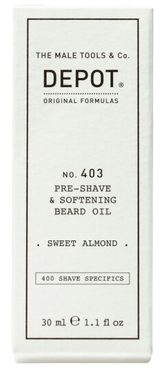 Depot No. 403 Pre Shave & Softening Beard Oil Depot No. 403 Pre Shave & Softening Beard Oil