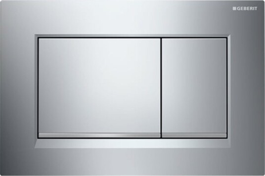 Geberit Sigma30 Betjeningsplate Krom/Mattkrom/Krom