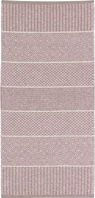 Horredsmattan Alice mix rosa plast og garnteppe
