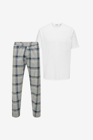 Only & Sons Junior Pysjsett onsBillie Pant Lounge Giftbox Blå