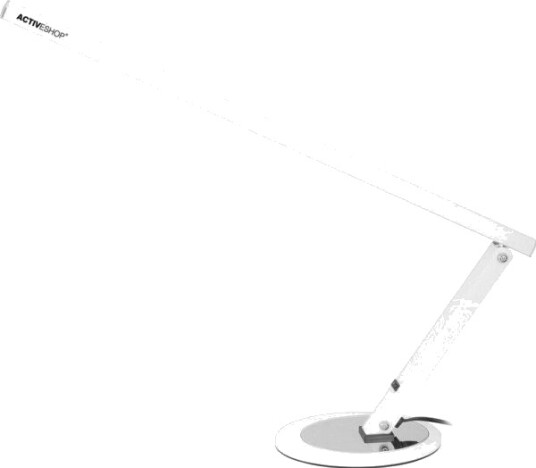 Skrivebordslampe Activeshop Hvit 115250