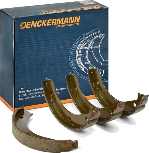 DENCKERMANN B120038 Bremsesko sett