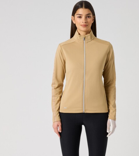 Daily Sports Cholet Ls Full Zip Golfgenser dame Bark XX Large