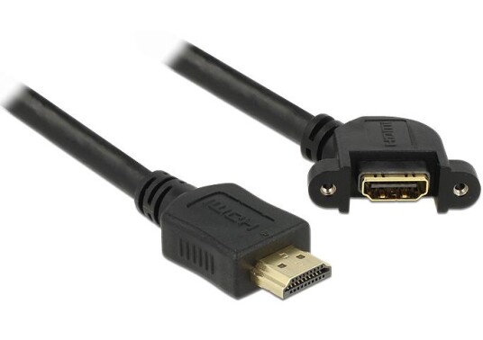 Delock HDMI kabel Med Ethernet 1m Delock HDMI kabel Med Ethernet 1m