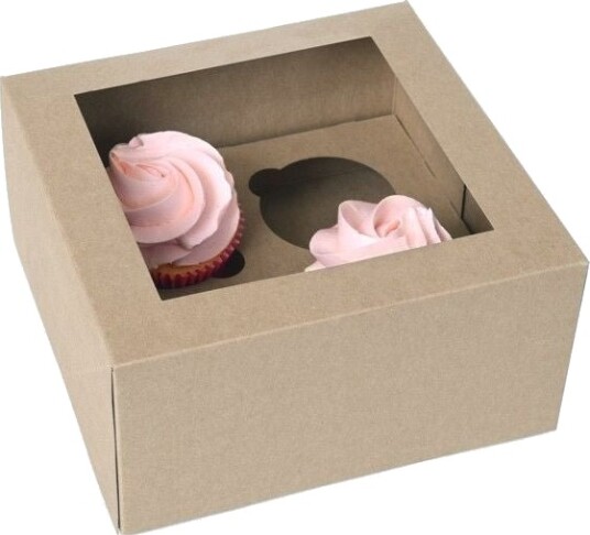 House Of Marie Cupcake Boks 4 Kraft | Slikkepott.No