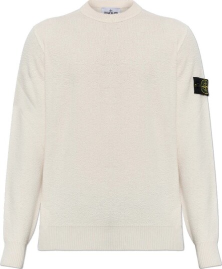 Stone Island, Herre, Strikkevarer, Beige, S,