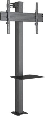 Multibrackets M Column Pro stand - for LCD display - fixed - black - Max 85 kg - recommended for 86"