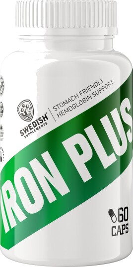 Swedish Supplements Iron Plus 60 stk