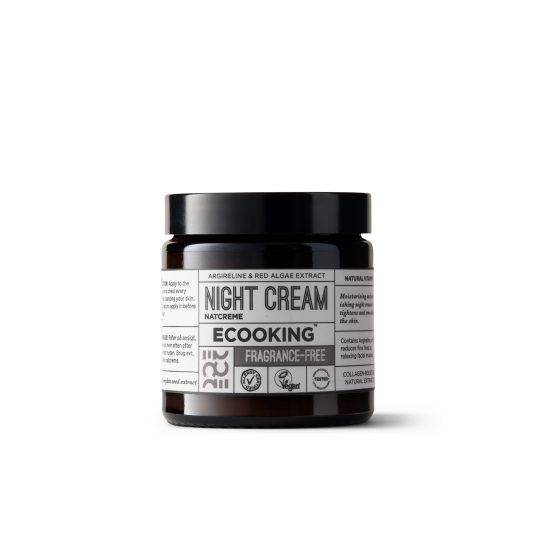 Ecooking Nattkrem Parfymefri 50 ml med SPF og Antirynkeegenskaper