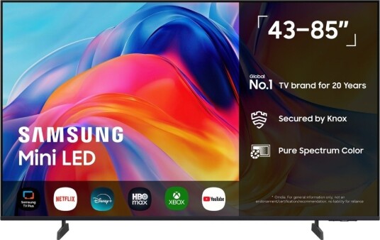 Samsung 50" 4K Mini LED TV 2026 TU50M73HBUXNA Samsung 50" 4K Mini LED TV 2026 TU50M73HBUXNA