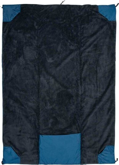Klymit Versa Luxe Blanket Blue Regular, Blue