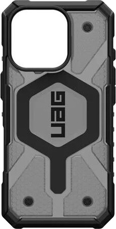 UAG Pathfinder Clear MagSafe Deksel til iPhone 16 Pro - Grå