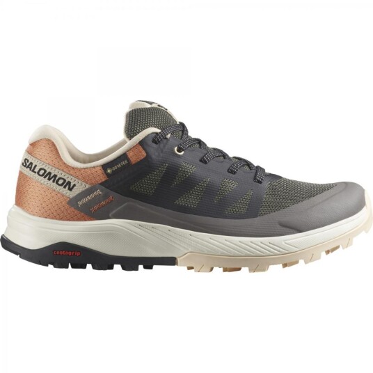 Salomon Outrise Gtx Dame, 242 Magnet/Black/Coral Gold, 6 Salomon Outrise Gtx Dame, 242 Magnet/Black/Coral Gold, 6