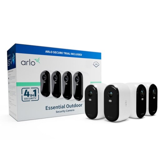 Arlo Essential 2 Overvåkingskamera HD 4 Pk
