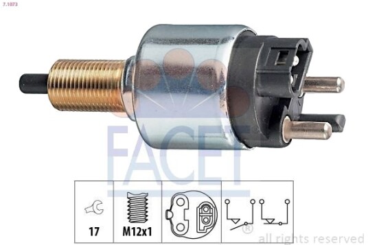 Bremselysbryter FACET 7.1073