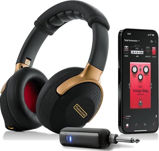 Positive Grid Spark NEO Guitar Hodetelefoner Svart