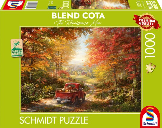 Schmidt Spiele Puslespill 1000 Brikker Blend Cota: Hjemkomst Schmidt Spiele Puslespill 1000 Brikker Blend Cota: Hjemkomst