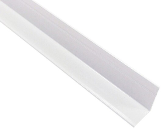 Berryalloc ENDEPROFIL/L-PROFIL HVIT 2,4