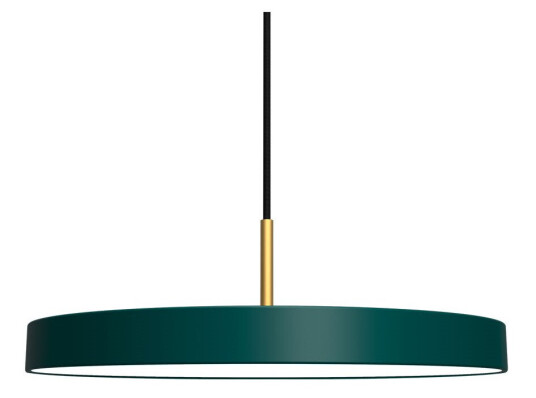 Umage Asteria Taklampe Grønn med Messing Topp 1664105-01-0 1664105-03-0
