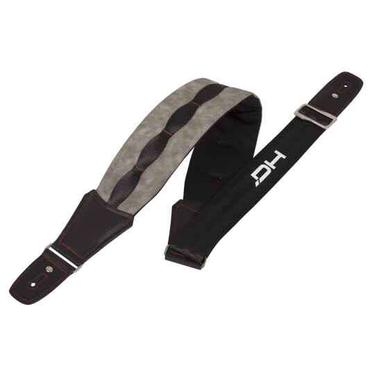 Die Hard Dhstrap400grs Gitarreim 100-117cm, Grå