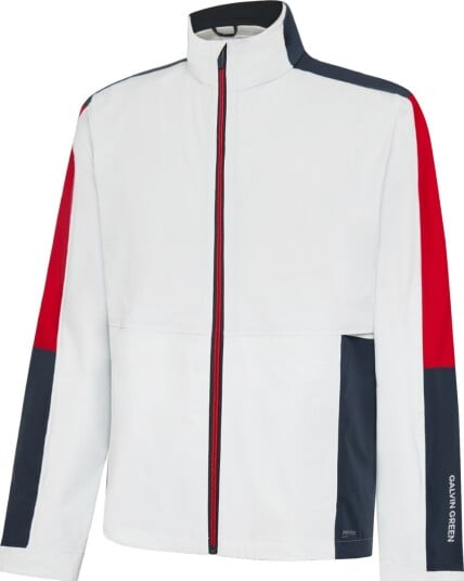 Galvin Green Arlo Golf regnjakke herre White Red Small