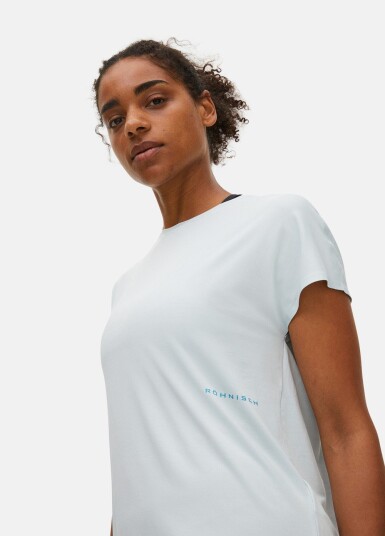 Röhnisch Eli Loose Tee Baby Blue S Løpe T-Shirts