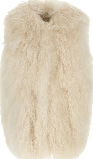 Yves Salomon Dame Jakker Beige XS,