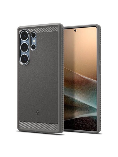 Spigen Rugged Armor MagSafe - Marble Grey - Samsung Galaxy S25 Ultra
