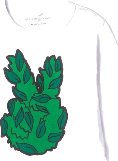 Stella McCartney Kids Genser   Peace Leaf   Hvit   Stella McCartney Kids   2 år 92   Genser