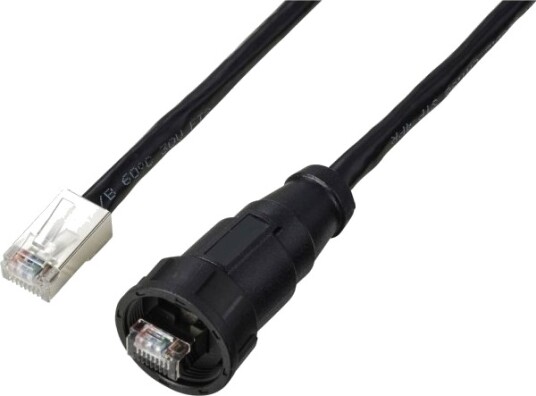 Tru Components Kabel Tc E13t Mr5 Mca/Nca 0 5Pv S Rj45 Kabel Ip67 Cat5e Sort 0,5 M 1 Stk Tru Components Kabel Tc E13t Mr5 Mca/Nca 0 5Pv S Rj45 Kabel Ip67 Cat5e Sort 0,5 M 1 Stk