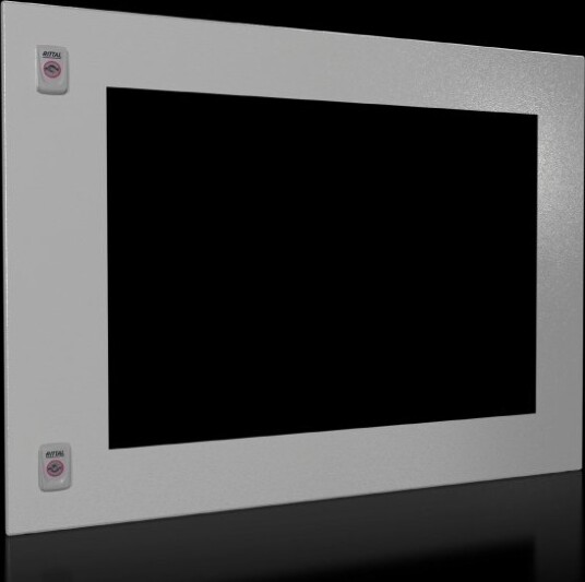 Rittal Sv 9682.187 Dør Grå Glass Stål Ip54 800 Mm 600 Mm 9682187