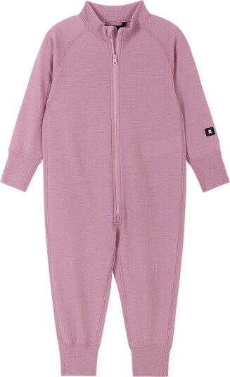 Reima Parvin ulldress baby og barn grey pink
