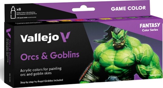Vallejo Game Color Orcs & Goblins Set