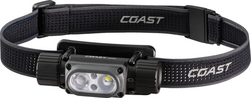 Coast Wph30r Vandtæt Genopladelig Pandelampe, 1000 Lumen
