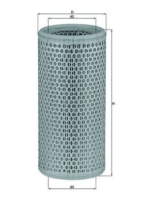 Luftfilter MAHLE ORIGINAL LX 502