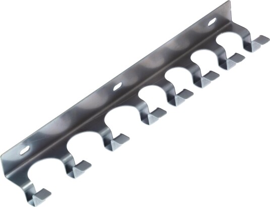 PELA 509740 Pipeholder for 8 stk piper, 1/2", Garasjeinnredning & oppbevaring