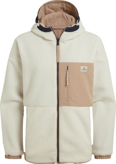Craghoppers Women's Longlands Reversible Hooded Jacket Ecru / Warm Beige 12 Craghoppers Women's Longlands Reversible Hooded Jacket Ecru / Warm Beige 12
