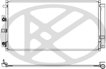 KOYORAD CD321376 Kondensator, klimaanlegg