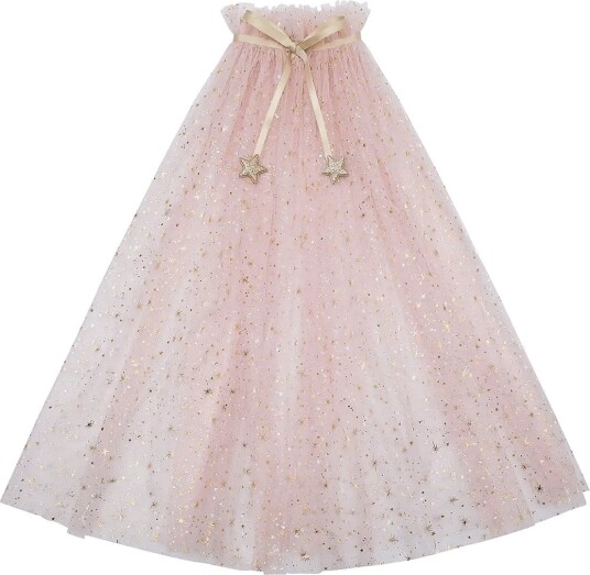 Mimi & Lula Cape - Starry Tulle Princess - ROSE - One Size