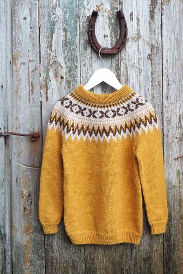 Dale Garn 409 13 Rallargenser Kids Maisgul
