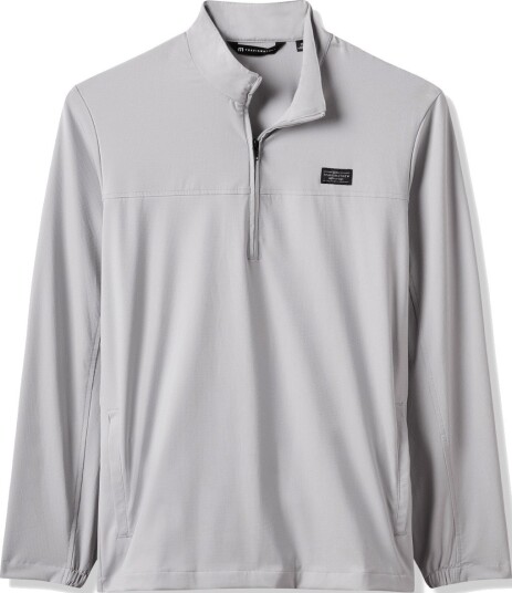 Travis Mathew Wanderlust Qtr Zip Golfgenser herre Micro Chip Small