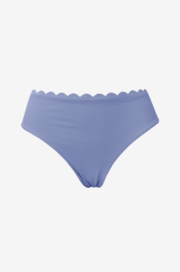 KAANDA Beach life   Bikinitruse New Venus Scallop Mid Rise Bottom   Blå