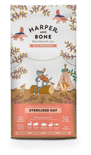Harper And Bone Cat Sterilised Wild Mountain (1.5 kg)