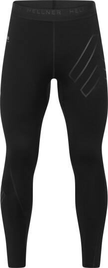 Hellner Men"s Compression Full Length Tights Black Beauty M