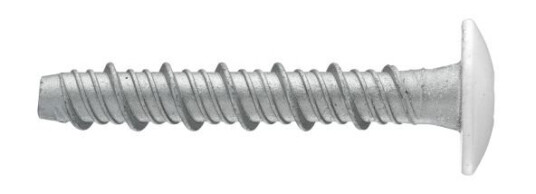 VSB Wafer V737575 Betongskrue Hvit 100-pakk 7,5 x 75 mm Innfesting