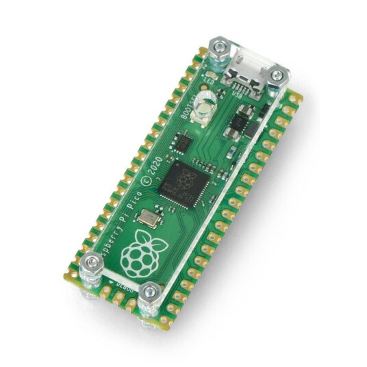 Kabinett for Raspberry Pi Pico – åpen transparent